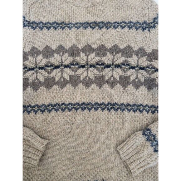 Vintage 1990’s‎ Eddie Bauer Heritage Knit Crew Neck Sweater Mens Medium - Picture 3 of 12